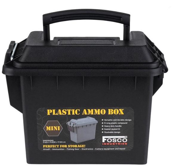 Picture of PLASTIC AMMO BOX MINI BLACK